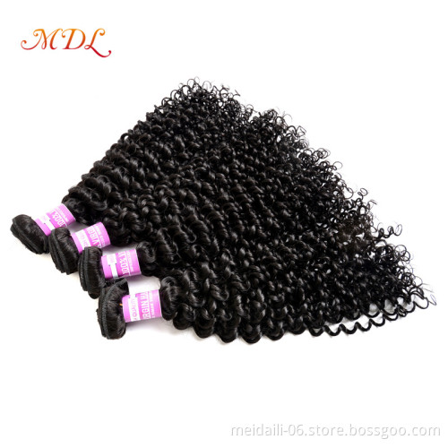 European and American Wig Female Wig Long Curly Human Hair Natural Black Remy Human Hair Wig